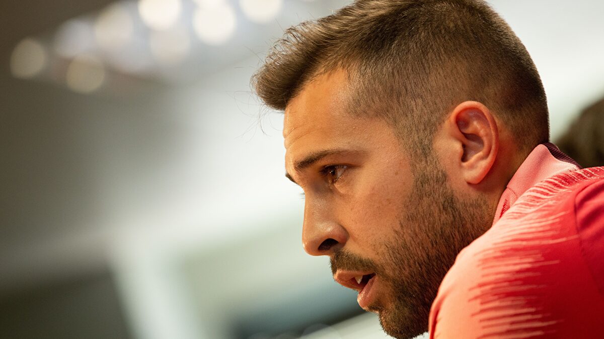 Jordi Alba cuelga las botas: "Gracias fútbol, gracias por tanto"