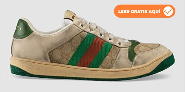 tenis gucci que parecen sucios