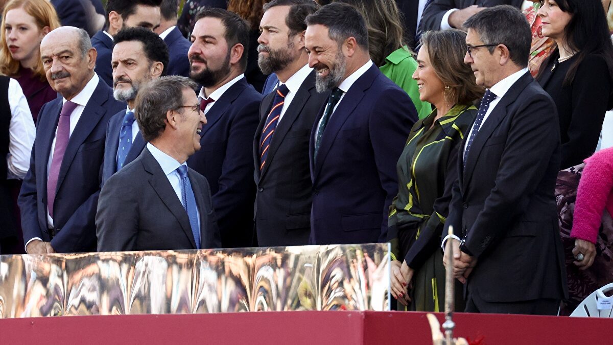 Abascal seguirá el desfile del 12-O "en la calle" y no en el palco y tampoco acudirá a la recepción del Rey