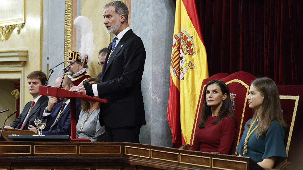 Los Reyes presiden el homenaje a la Constitución más longeva de España con el boicot de los socios de Sánchez