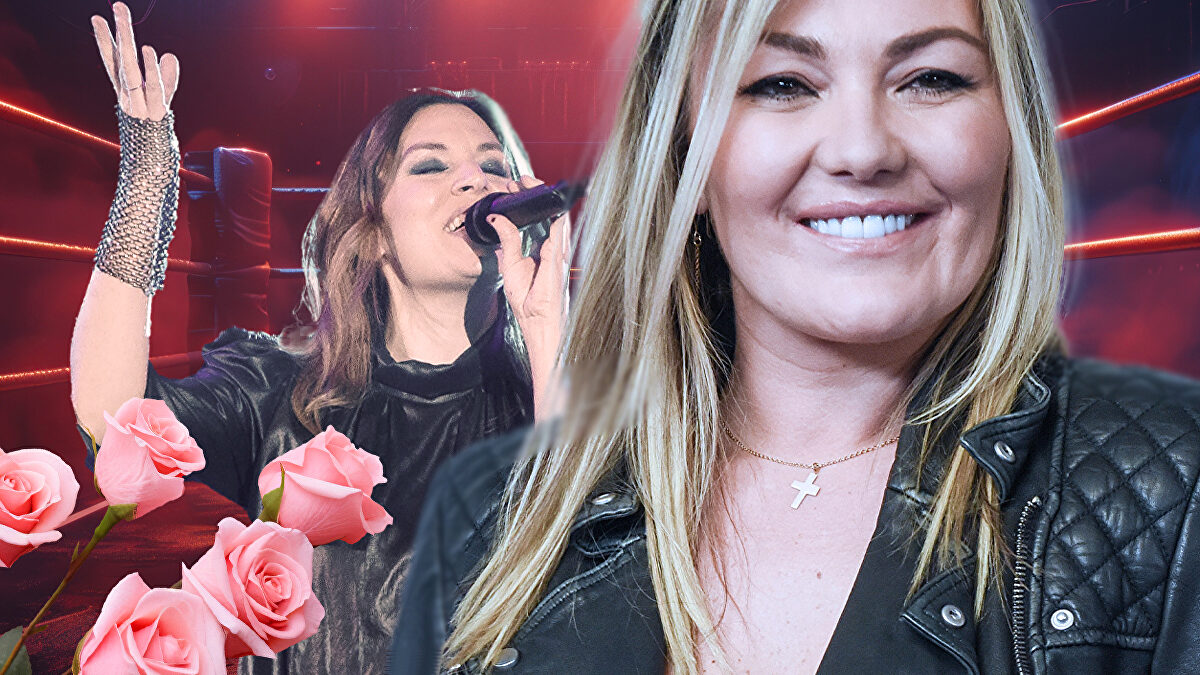 El mural del beso imposible entre Amaia y Leire tras el regreso de la cantante al grupo, en las calles de Pamplona