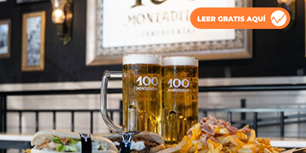 Restalia (100 Montaditos) cerró un primer semestre récord con 20 aperturas