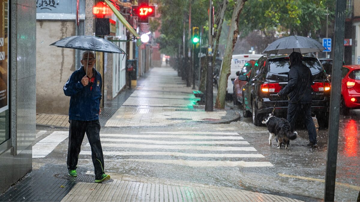 La AEMET avisa de lluvias intensas en Alicante, Cartagena y Mallorca bajo la influencia de una vaguada fría