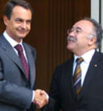José Luis Rodríguez Zapatero y Josep Lluís Carod-Rovira