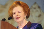 Margaret Thatcher.