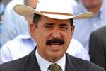 El depuesto presidente Mel Zelaya