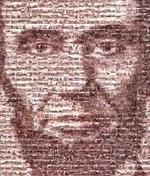 Abraham Lincoln (tomado de www.photomosaic.com).