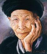 Carmen Medina: ANCIANA (detalle).