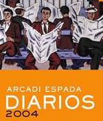 Detalle de la portada de DIARIOS 2004.