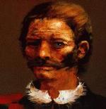 Alejandro Obregón: BLAS DE LEZO (detalle).