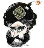 Una de las viñetas publicadas en el JYLLANDS POSTEN.