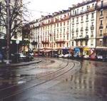 Una calle de Carouge.