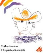 Detalle de un cartel editado por el PCE en 1931.