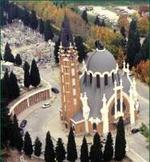 Imagen del cementerio de la Almudena. Tomada www.panasef.com.