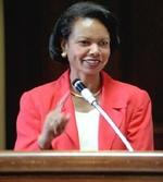 La secretaria de Estado norteamericana, Condoleezza Rice.