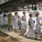 Un grupo de DAMAS DE BLANCO, en imagen de archivo.