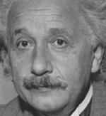 Albert Einstein.