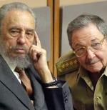 Fidel y Raúl Castro