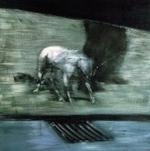 Francis Bacon: MAN WITH DOG (detalle).