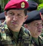 El ex golpista Hugo Chávez, presidente de Venezuela.