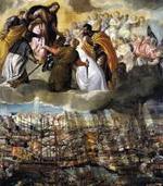 El Veronés: LA BATALLA DE LEPANTO (detalle; c. 1572).