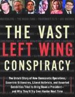 Detalle de la portada de THE VAST LEFT WING CONSPIRACY.
