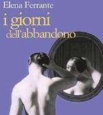 Detalle de la portada en italiano del libro de Ferrante.