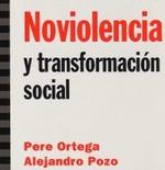 Detalle de la portada de NOVIOLENCIA Y TRANSFORMACIÓN SOCIAL.