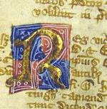 Primera letra de la Carta Magna