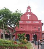 Una iglesia de Malaca.