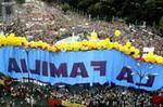 Manifestación por la familia