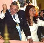 Néstor y Cristina Kirchner (archivo).