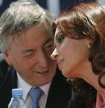 Néstor y Cristina Kirchner.