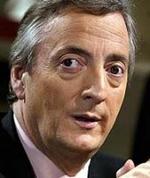 Néstor Kirchner, presidente de Argentina.