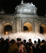 Un espectáculo de la noche en blanco de Gallardón