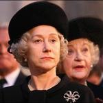 Isabel II de Inglaterra, caracterizada en una película