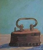 Detalle de PLANCHA Y BOTELLA (Carolina Santelices).