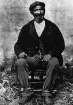 El Sacamantecas, poco antes de ser ajusticiado.