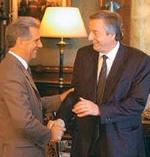 Tabaré Vázquez y Néstor Kirchner.
