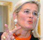 La ministra austríaca de Exteriores, Ursula Plassnik.