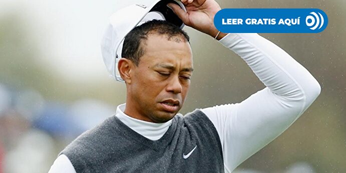 Tiger Woods, cazado con un potente analgésico en el accidente: "Tenía los ojos inyectados en sangre"