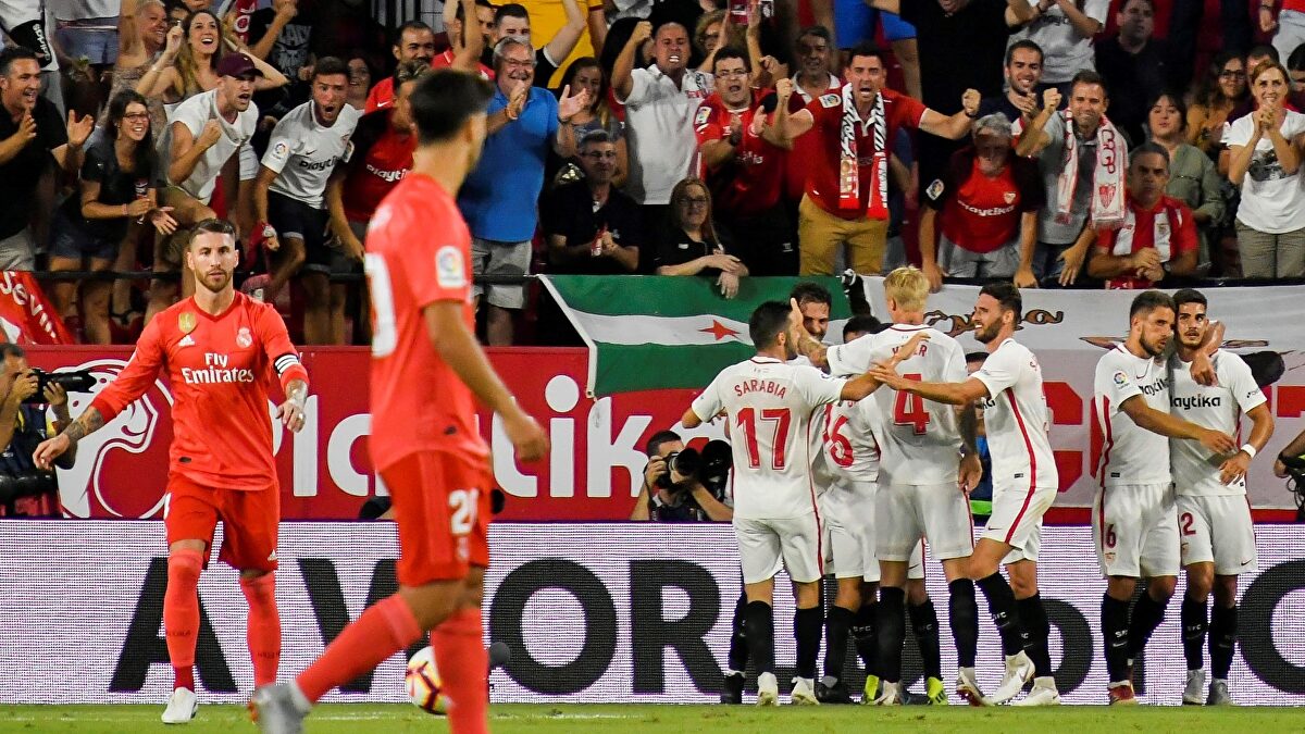 El Sevilla destroza al Real Madrid en un primer tiempo de ensueño (3-0 ...