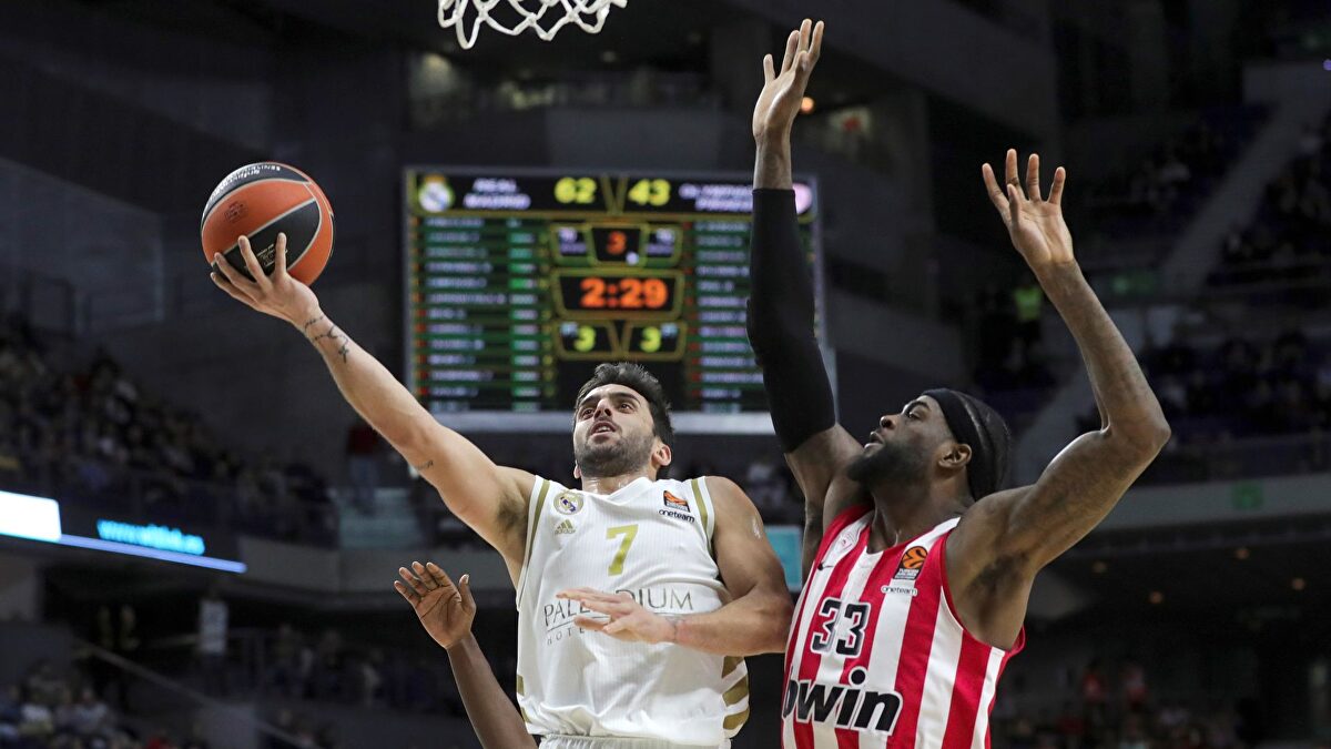 El Real Madrid aplasta a Olympiacos en la Euroliga