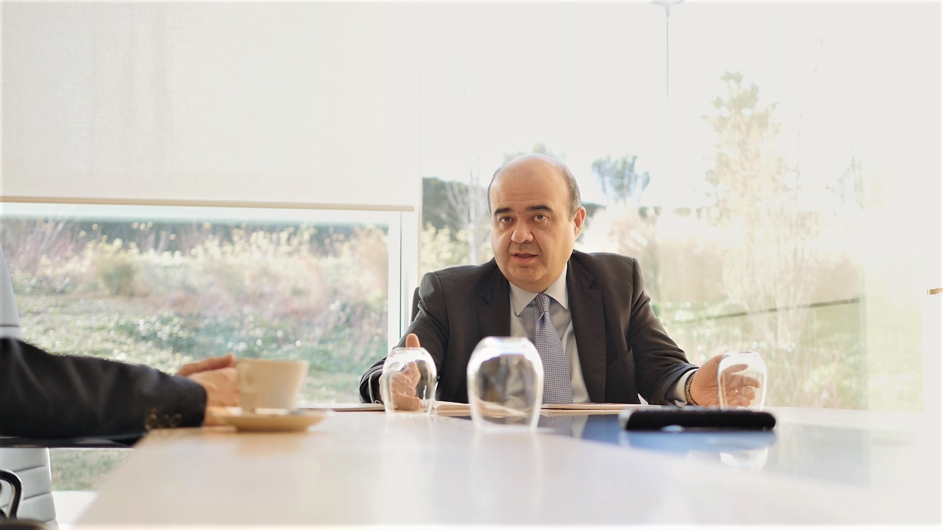 Julio González Ronco, durante un momento de la entrevista a Libertad Digital. | LDTV