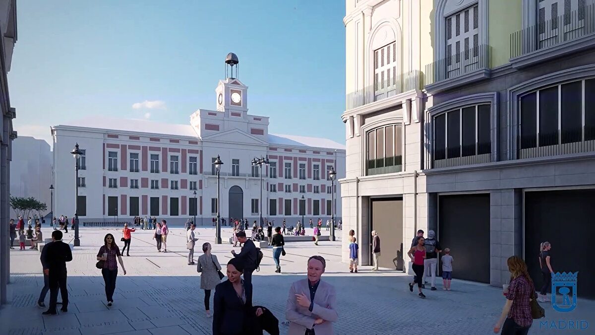 Así será la nueva Puerta del Sol de Madrid tras una gran remodelación ...