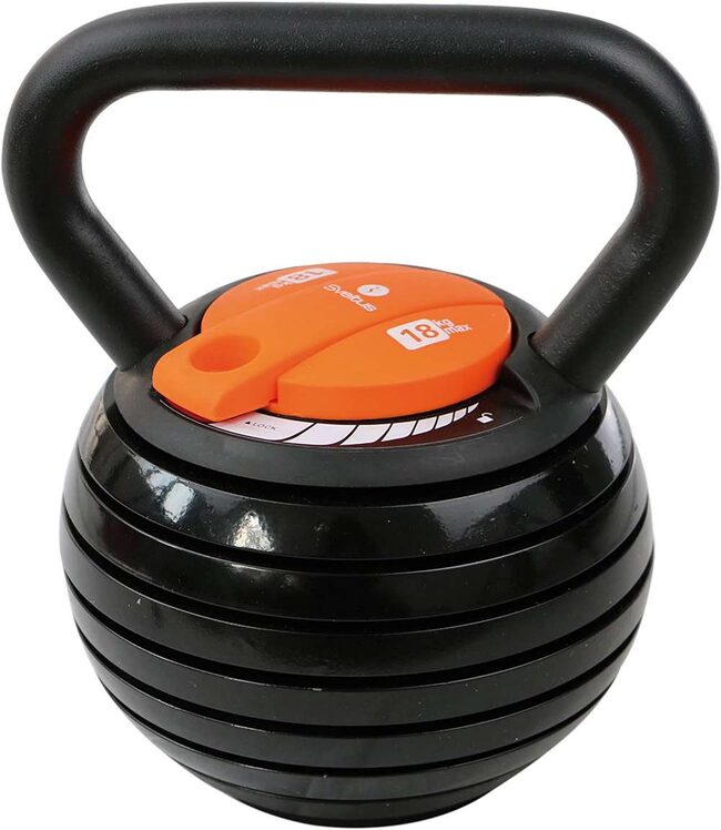 Kettlebell Sveltus Fit – Design Ergonomique, Couleurs Pastel, Vinyle, Patins Protecteurs, 2 à 12 Kg