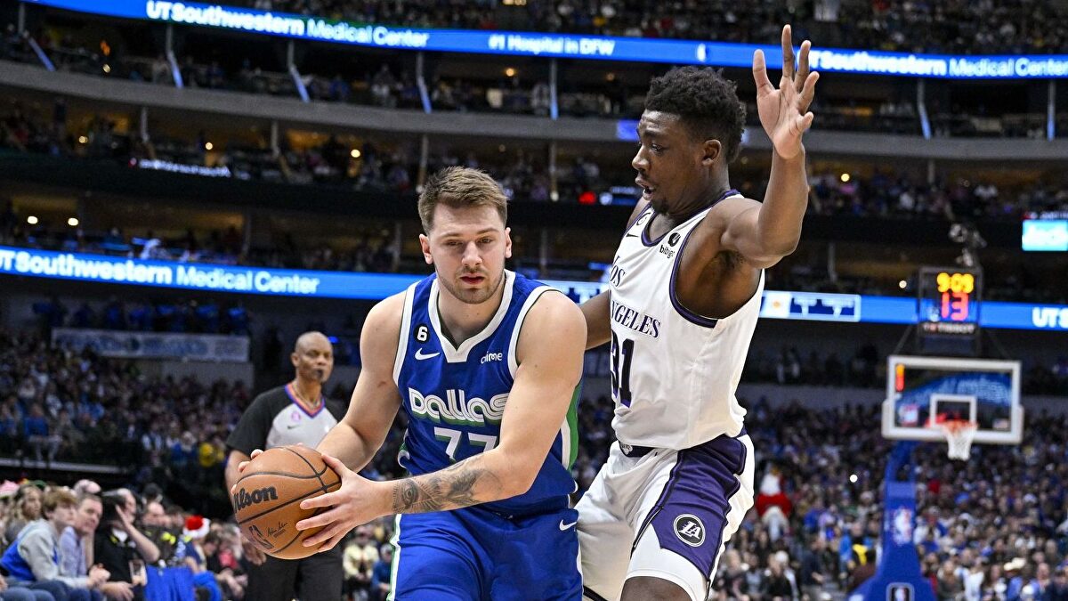 Doncic roza el triple-doble en la victoria ante los Lakers