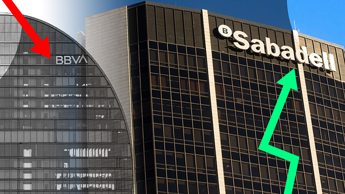 El Sabadell se dispara un 3,2% tras la OPA hostil y el BBVA se hunde un ...