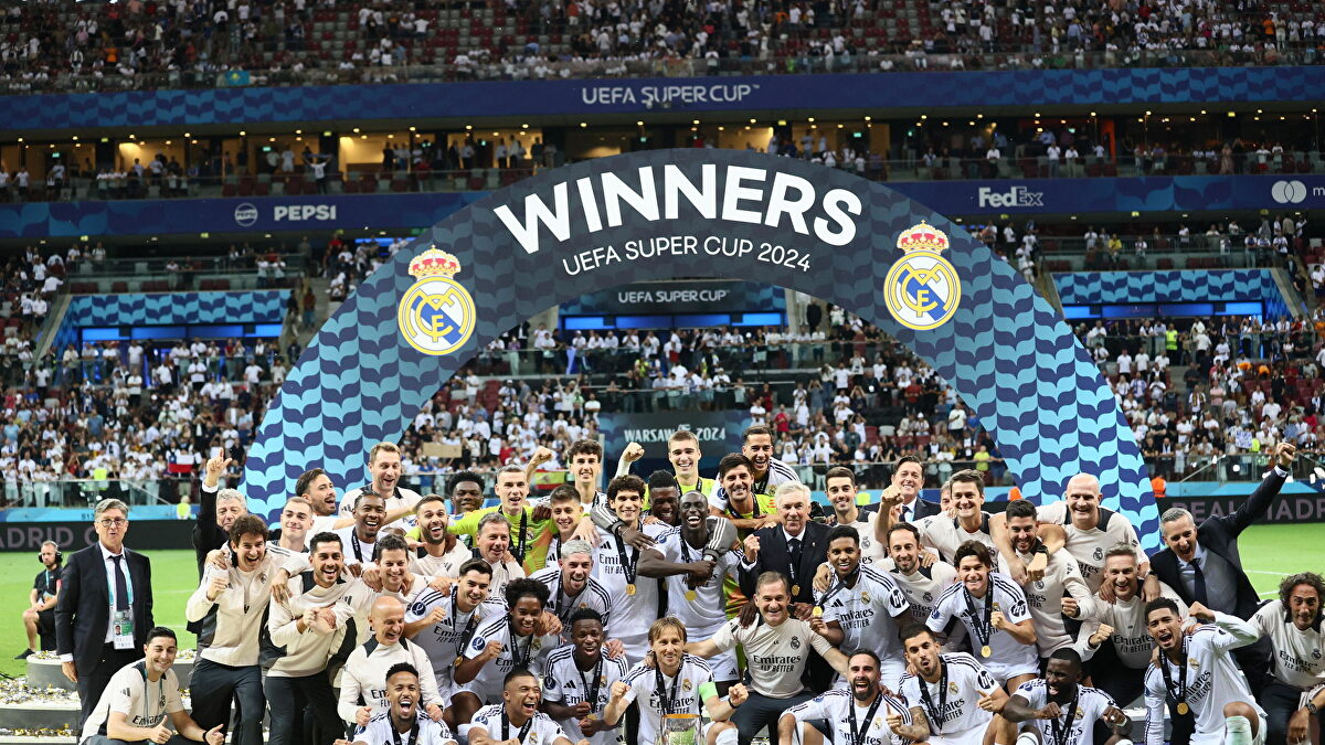 El Real Madrid supera a la Atalanta y conquista la Supercopa de Europa ...