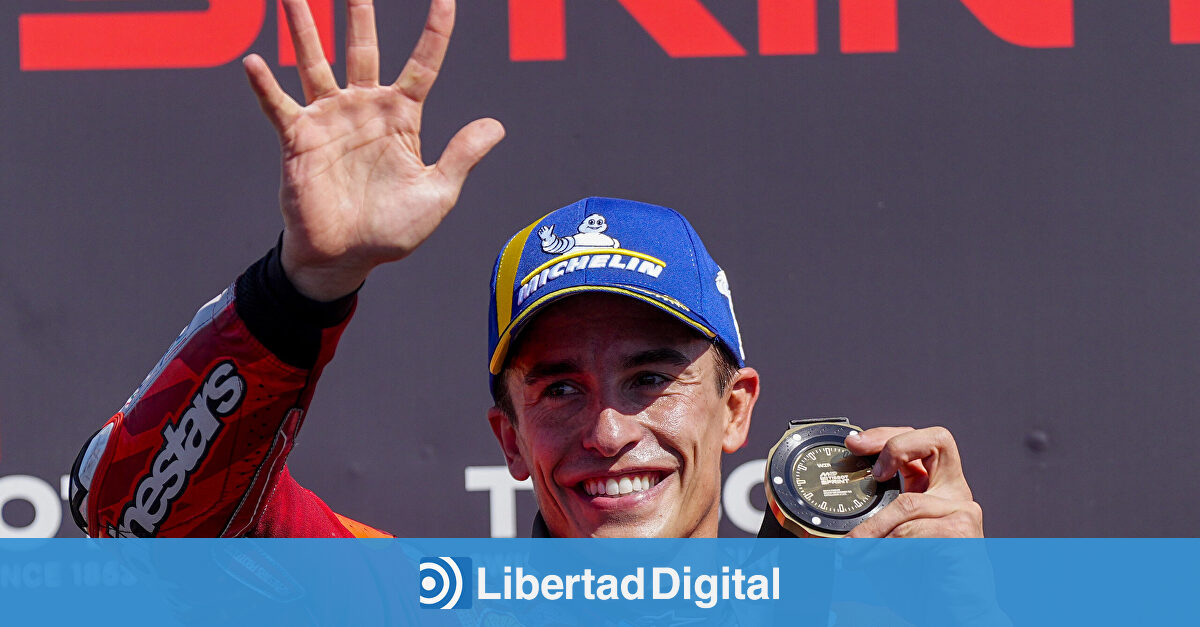 Marc Márquez gana la carrera al sprint en Montmeló y acaricia el Mundial